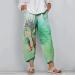 Lovely Nursling Linen Pants for Women | Green X-Large | Elastic Waist & Pockets - Buy Online on GoSupps.com