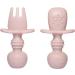 Sodatch Baby Cutlery Blush - 100% Food Grade Silicone Utensils | BPA Free & Easy Grip - Buy Online on GoSupps.com