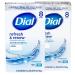 (PACK OF 16 BARS) Dial Classic WHITE Antibacterial Bar Soap. Round the Clock Odor Protection. Leaves Skin Smooth & Radian! Hypo-Allergenic. Great for Hands Face & Body! (16 Bars 4oz Each Bar)