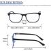 MMOWW 3-Pack Reading Glasses for Men & Women | Anti-Blue Computer Glasses with Spring Hinges | Gray +3.5 - Buy Online on GoSupps.com