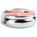 Abstract Love Round Pill Box Organizer | 3 Compartment Travel Pill Box for Purse & Pocket - Buy Online on GoSupps.com