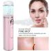 Portable Hydrating Humidifier Rechargeable Nano Face Mist Sprayer USB Charge Moisturizing Cold Mist Face Sprayer - Buy Online on GoSupps.com
