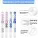 Flow Fire Silicone Dummy Clip - 2Pcs Baby Dummy Clips for Boys and Girls | Fits All Soothers and Dummies - Blue - Buy Online on GoSupps.com
