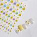 Flower Smile Nail Art Stickers - 3D Self-Adhesive Decals for Women, Girls, Kids - Buy Online on GoSupps.com