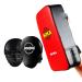 Yotbule Punching Mitts Kick Pack Set Punching Mitts Kick Pack Set Boxing Gloves Taekwondo Kick Pad Boxing Pads Curved Focus Punching Mitts Adjustable Soft Shield Durable Training Pads Set Red