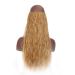 Women's wigs fish line style straight cornrows hair extensions matte high temperature silk high elasticity natural 24 inch fashion decoration (Color : 8 Size : 24 inch) 24 inch 8
