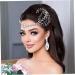 Bridal Headpieces for Wedding Rhinestone Headband Forehead Headband Headpiece Hair Accessories for Bride Silver. - Buy Online on GoSupps.com