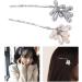 hgnxa Elegant Pearl Hair Clip Wheat Ears Hairpin Hair Barrettes Female Bangs Side Clip Headdress Hair Accessory Women Gift Gray - Buy Online on GoSupps.com