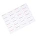 DRESSOOS 72pcs Eyebrow Stickers How to Draw Eyebrows Non-woven Fabric Hair Care Product Miss Make up
