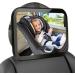 SOONTRAN SPIEGEL XXL Baby Rear View Mirror - Clear Reflection Fracture-Resistant Acrylic 360 Adjustable for Safe Child Car Travel - Buy Online on GoSupps.com