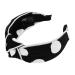 Buy Axy Wide Headband HR34P - Stylish Black & White Dots Hair Band for International Shipping - Buy Online on GoSupps.com