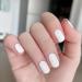 Milky White Nail Polish Nail Varnish French Manicure Natural Transparent Quick Dry Long Lasting Nail Polish No Need Baking Water Based Formula Nail Varnish DIY Nail Art Manicure at Home(10ml) - Buy Online on GoSupps.com