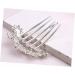 Angoily Hair Accessories Tiara Bridal Hair Comb Purple Women Hair Clip Women Hair Comb Flower Hair Comb Wedding Luxurious - Buy Online on GoSupps.com