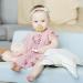 Smlpuame Baby Pacifier Chain Set - 6 BPA-Free Fabric Clips for Girls | Fits Most Pacifiers & Bite Toys | Ideal Baby Shower Gift (Fruit & Flower) - Buy Online on GoSupps.com