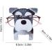 Unique Schnauzer Wooden Eyeglass Stand | Stylish Eyeglass Holder for Men & Women | Ideal Gift for Animal Lovers - Buy Online on GoSupps.com