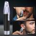 Portable Nose & Ear Hair Trimmer for Men & Women - Waterproof Stainless Steel Easy Clean Battery Operated (Black) | International Shipping Available - Buy Online on GoSupps.com