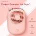 Buqikma Rechargeable Mini Lash Fan | Portable Handheld Dryer for Eyelash Extensions - Pink-Type C - Buy Online on GoSupps.com