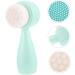 POPETPOP Silicone Face Brush Multi-Function Exfoliating Brush Multi-Function Face Cleaner Facial Cleaning Brush Household Face Brush Portable Face Brush Silica Gel Handle Manual 12x4.5cm - Buy Online on GoSupps.com