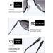 Koosufa Men's Pilot Progress Reading Sunglasses - UV Protection Multifocus Spring Hinge Black & Gray (1.5x) - Buy Online on GoSupps.com