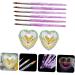 Healeved 3 Sets Nail Art Crystal Cup Nail Art Cup Nail Art Bowl Dappen Monomer Dish Nail Kits Nail Dip Kits Powder nail Crystal Bowl Nail Brush Nails Brush Pen Nail Pen Glass Abs Container - Buy Online on GoSupps.com