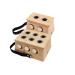 2 Pcs Moxa Holder Boxes Bamboo Craft Moxibustion Care Boxes Body Massagers