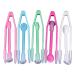 Ifundom contact lens tweezers 5-part contact lens removal tool contact lens remover tweezers and set set with soft tip contact lens remover and insertion tool 5PCs as shown