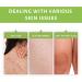 Avocado Body Scrub Exfoliating Body Scrub Body Exfoliator Foot Scrub Dead Skin Remover for Body Natural Deep Cleansing Softening & Nourishing Skin Exfoliator for Men Women - Buy Online on GoSupps.com