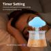 Rain Cloud Humidifier Waterfall Lamp with Remote Control - Wood Grain | Aroma Diffuser with 7 Color Changing Lights & Water Drop Sound for Home & Office - Buy Online on GoSupps.com