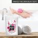 Rose Foaming Bath Sea Salt 35 Oz - 1000g | Relaxing Aromatherapy Bubble Bath with Almond & Rosewood Essential Oil - Buy Online on GoSupps.com