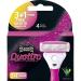 Wilkinson Sword Quattro Razor baldes for Women. 4 Klingen