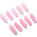 Rose Quartz Crystal 10 PCS Hexagonal Healing Reiki Stone Pendants - Bulk for Jewelry Making - Buy Online on GoSupps.com