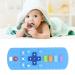 Baby Control Teething Toy Silicone Odorless Relieve Anxiety Teething Toy WearResistant Home Hand Adjustment for Babies (Sky Blue) - Buy Online on GoSupps.com