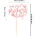 Keaziu 24 Pack Happy Mother's Day Cupcake Toppers Best Mom Ever Cupcake Picks Cake Decoration Party Supplies for Mother's Day Party Cupake Decorations Pink 1 - Buy Online on GoSupps.com