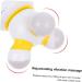 TOVINANNA 1 Piece Yellow Body Massager | 9.5x9.5cm Massage Instrument for Pain Relief | Shop Internationally - Buy Online on GoSupps.com