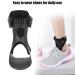 Lightweight Drop Foot Brace Orthosis for Hemiplegia | Stroke Recovery | Comfortable Left Foot Support | Size M - Buy Online on GoSupps.com