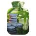 Zen lifestyle with bamboo stalks hot water bottle with reference heat bottles for pain relief hot water bag heating bottles for sports injuries 1 l