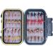 ANCLLO 40pcs Fly Fishing Lures Set | Waterproof Fly Box | Ultimate International Shipping - Buy Online on GoSupps.com