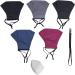 Buyitrozo Washable Cotton Cloth Adult Face Masks 3- Ply Plus Filters Lanyard - Buy Online on GoSupps.com