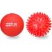 Resulting Lacrosse & Hedgehog Ball Massage Set for Plantar Fasciitis Relief | Deep Tissue Foot & Trigger Point Massage (Red) - Buy Online on GoSupps.com