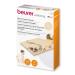Beurer HK 58 Cosy back/neck heating pad made of fleece fibre 6 temperature settings quick heating Beige Single
