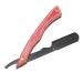 Professional razor with a straight edge manual beard cutter frame metal light foldable clip-on-barschneider blade frame