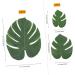 LIFKICH Personalized Gift 36 Pcs Fake Monstera Leaves Artificial Plants Home Decoration Supplies Simulation Green Turtle Leaves Artificial Leaves Household Personalised Gifts - Buy Online on GoSupps.com