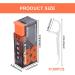 Portable Dental Floss Donor - Automatic Tooth Floss Holder & 100 PCS Travel Flap Picks with Refillable Organizer - Ideal for On-the-Go Dental Care - Buy Online on GoSupps.com