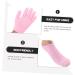 Beavorty 4 Pairs Gel Care Kit Overnight moisturizing Gloves Lotion Gloves spa Socks for Cracked feet Cracked Hands Moisture Gloves spa Beauty Gloves Yarn Man Short Boots Dry Hands - Buy Online on GoSupps.com