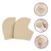 Beaupretty Heel Cups for Women - Ankle Covers & Sole Protectors | Comfortable Heel Pads & Protective Covers | Plantar Socks - 10.8x10.2cm Khaki - Buy Online on GoSupps.com