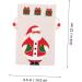 SEWOART 6pcs Pack Christmas Drawstring Bag Printing Cotton Bag 15x23cm Assorted Color 3 - Buy Online on GoSupps.com