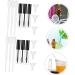 SOESFOUFU 1 Set Mascara Tube Wine Lip Clear Mascara Lash Wand Containers Empty Tube Bottle Abs - Buy Online on GoSupps.com