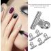 Shop Pinch Terminal & Nail Design Tools - C-Curve Clips Stainless Steel Pinching Clamps & Mobility Cushions for Perfect Nails - Buy Online on GoSupps.com
