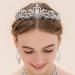 Pearl Butterfly Crown Tiara | Crystal Princess Headband & Bridal Jewelry for Girls & Women - Perfect for Birthdays & Weddings - Buy Online on GoSupps.com