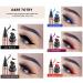 Go Ho Brown Wingliner Stamp - Long Lasting Liquid Eyeliner for Cat Eyes | Super Slim Felt Tip for Precise Application | Tattoo Tool for Perfect Winged Look - 1 PC - Buy Online on GoSupps.com